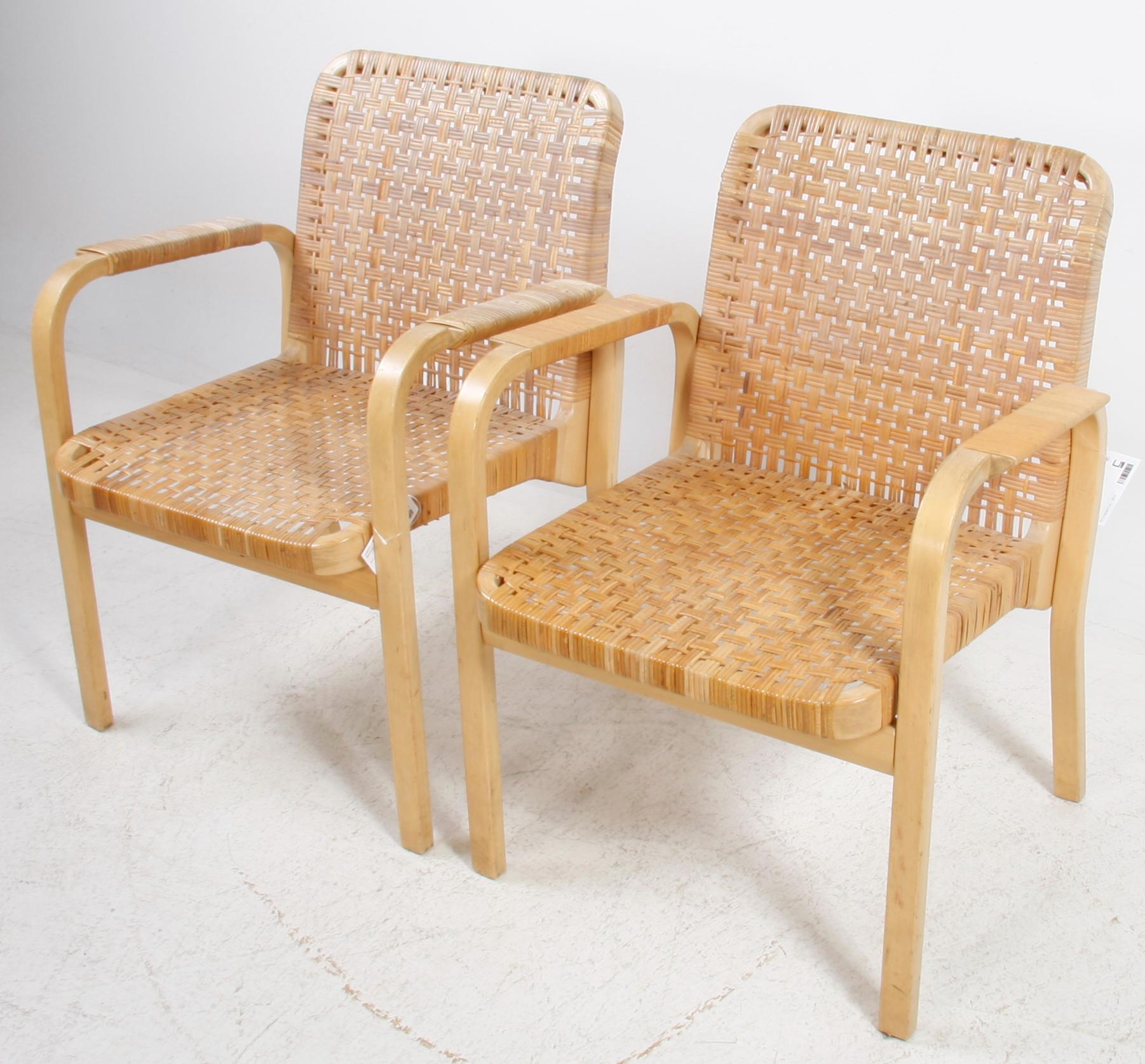 KARMSTOLAR, ett par, Alvar Aalto.