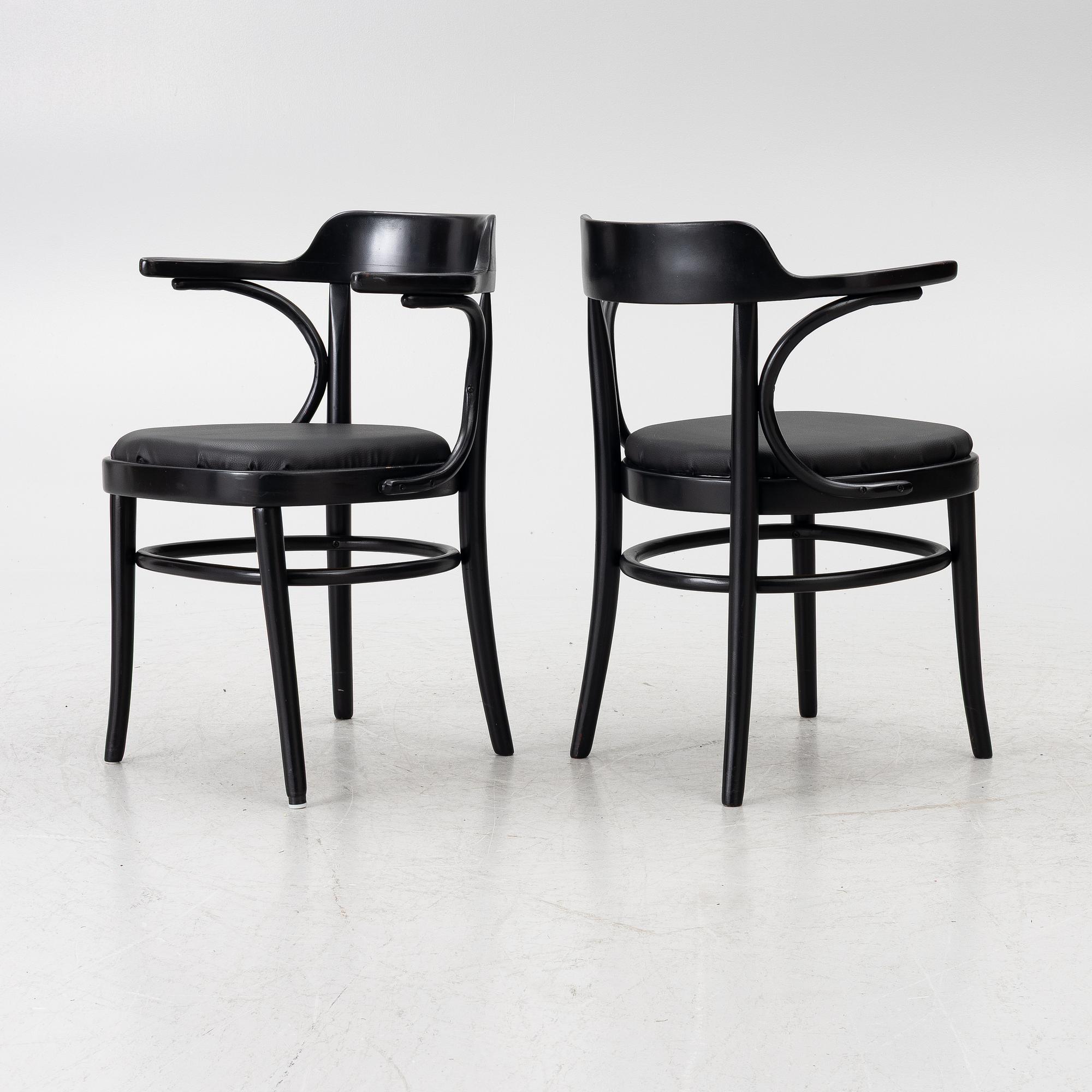 Axel Kandell, Armchairs, 4 pcs, “Cattelin”, Gemla, Diö, mid-20th century.