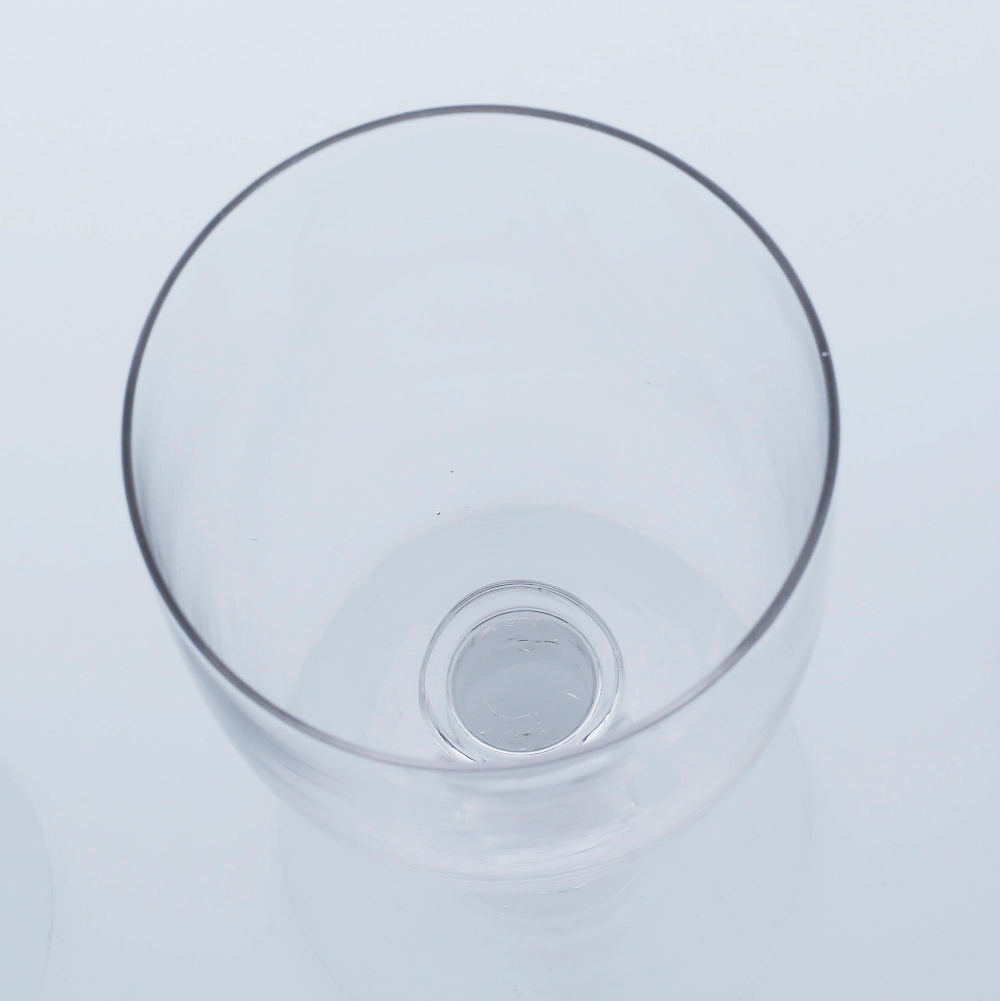 Twelve late 19th century wine glasses.