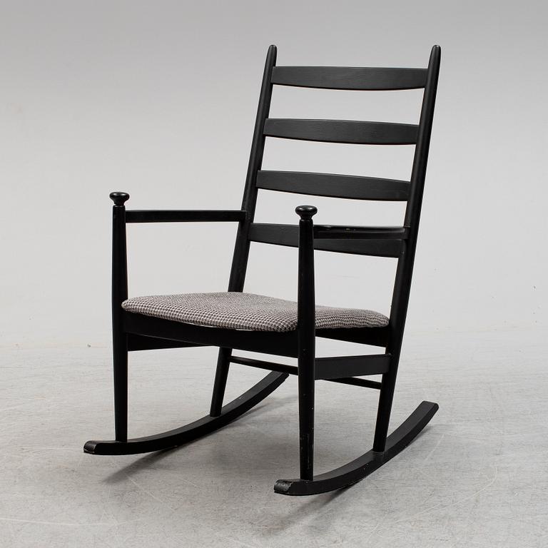 ROCKING CHAIR, Niels Eilersen, Denmark, probably 1960s.