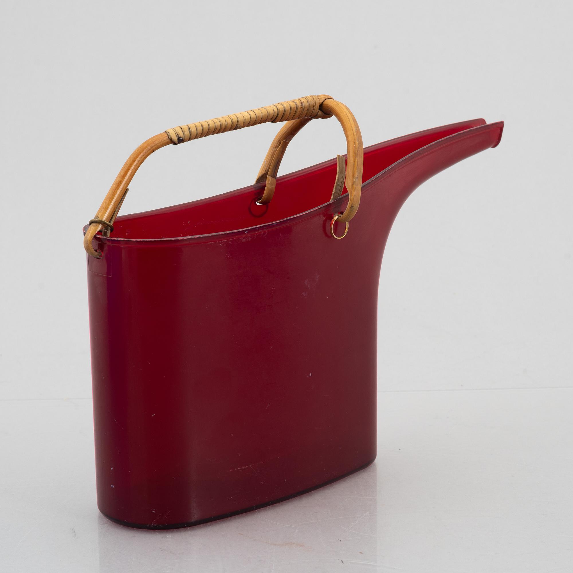 Stig Lindberg, three 'Fontana' watering cans, Gustavsberg 1967-72.