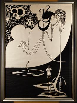 AUBREY BEARDSLEY, efter, litografi samt bok.