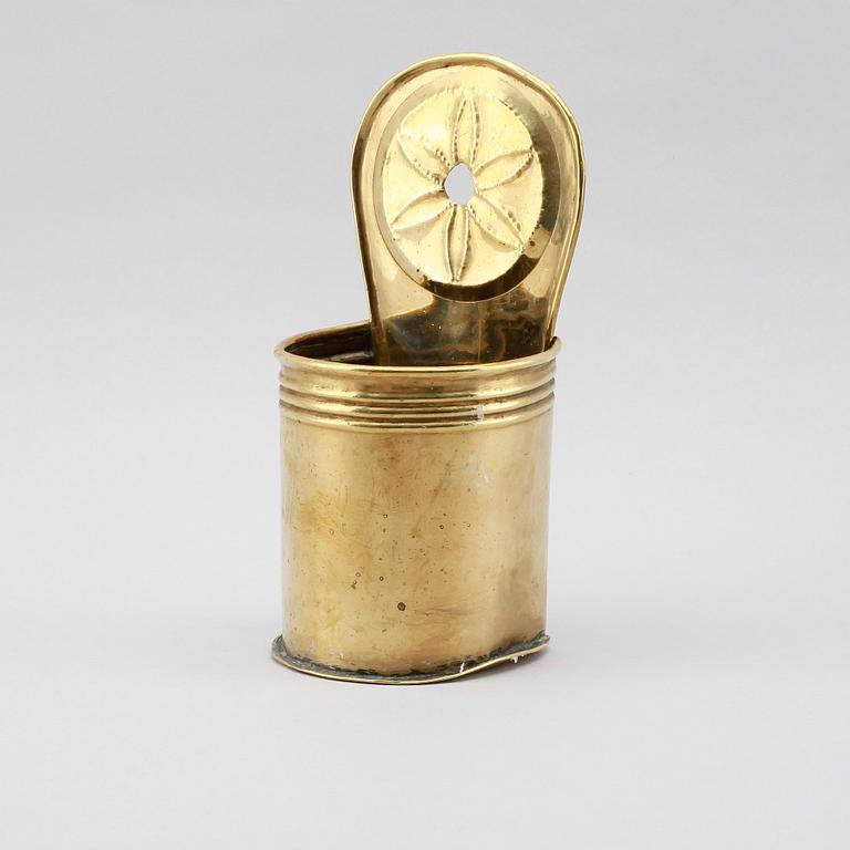 SKEDHOLK, mässing, 1700-/1800-tal.
