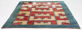 Matta, loomed, Tibet/Nepal, ca 295 x 210 cm.