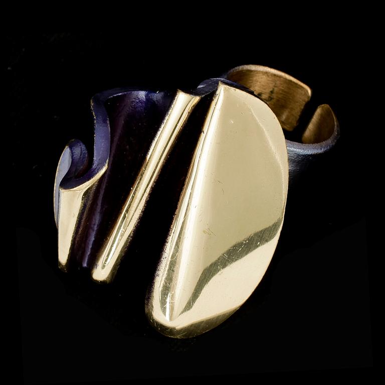 RING, eldbrons, "Isotta Frascini", Björn Weckström, Lapponia.