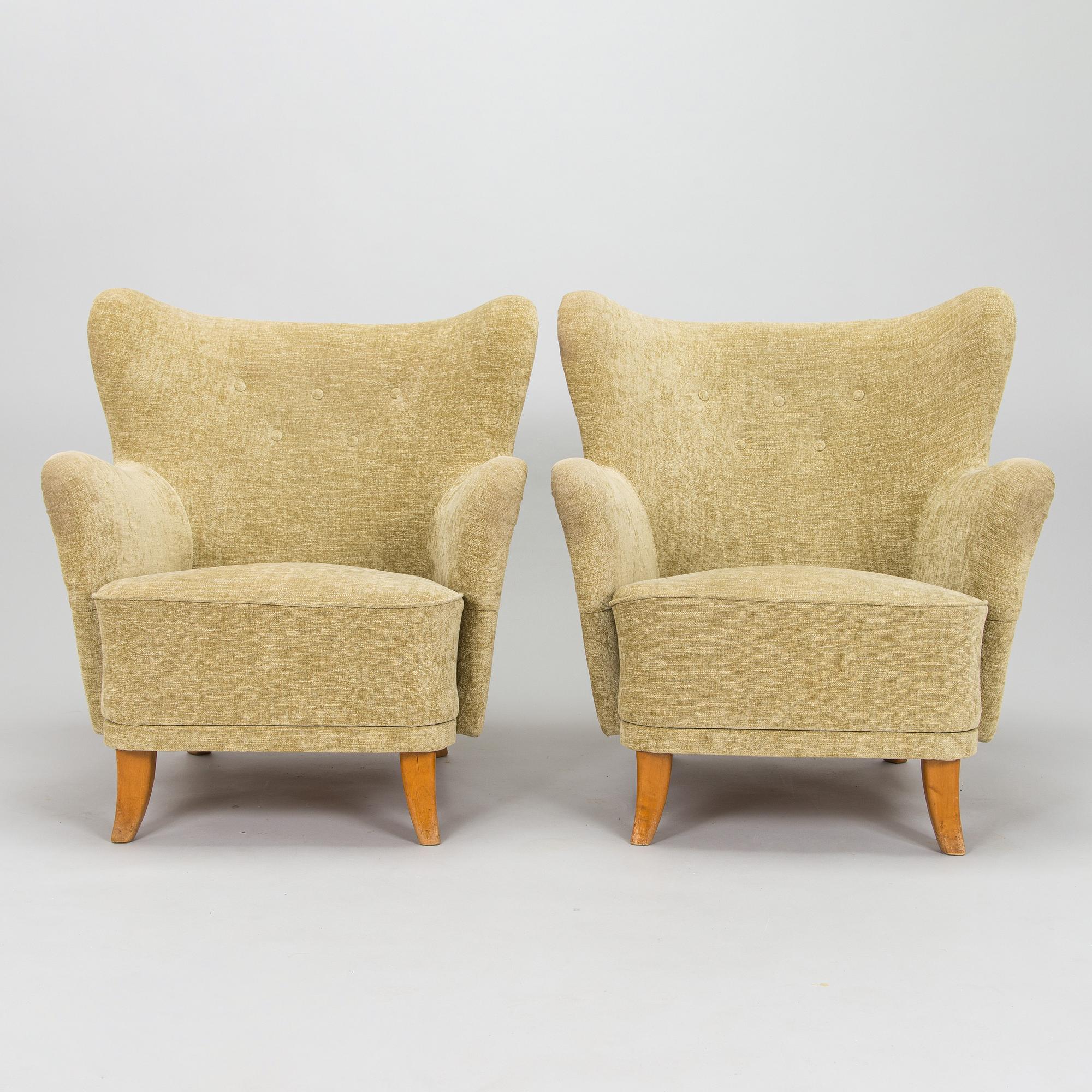 Nojatuolipari, 1900-luvun puoliväli.