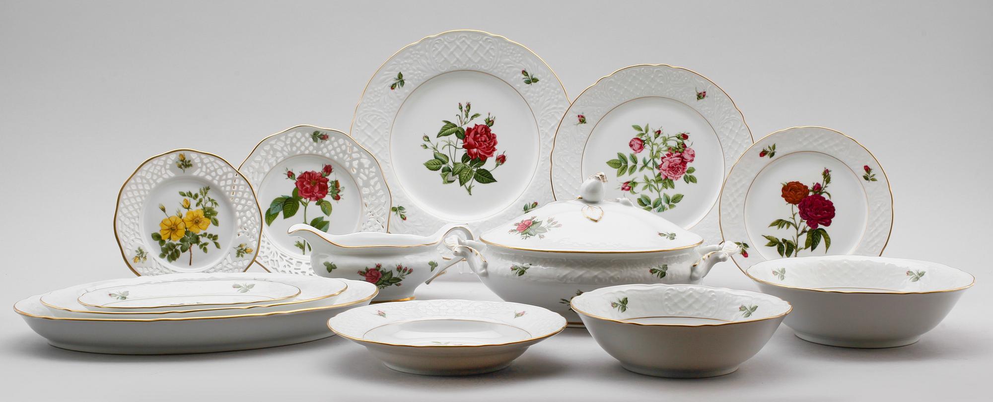 SERVISPORSLIN, 52 delar, Schumann, Fyrklövern, 1900-talets andra hälft.