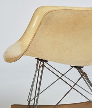 Charles & Ray Eames, "RAR", rope edge, gungstol, Zenith Plastics / Herman Miller 1950-tal.