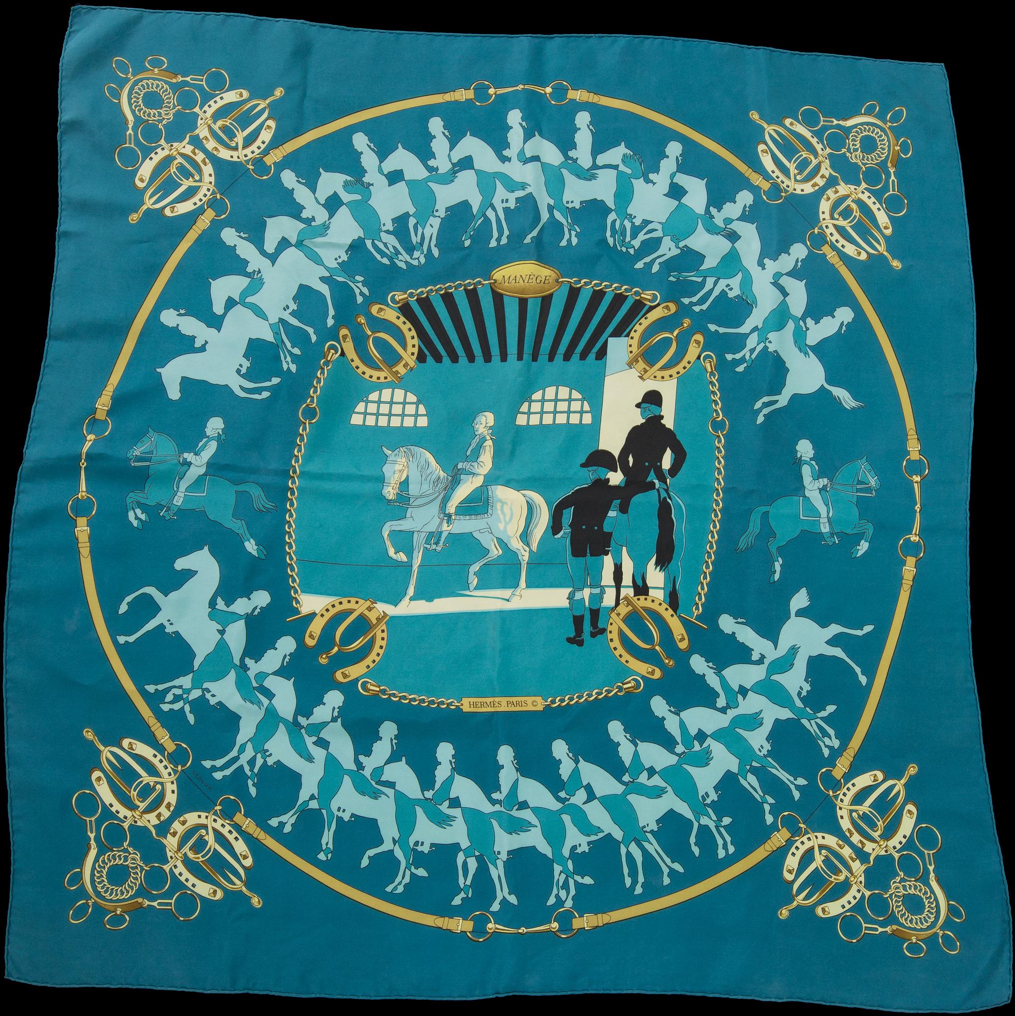 SCARF, "Manège", Hermès.
