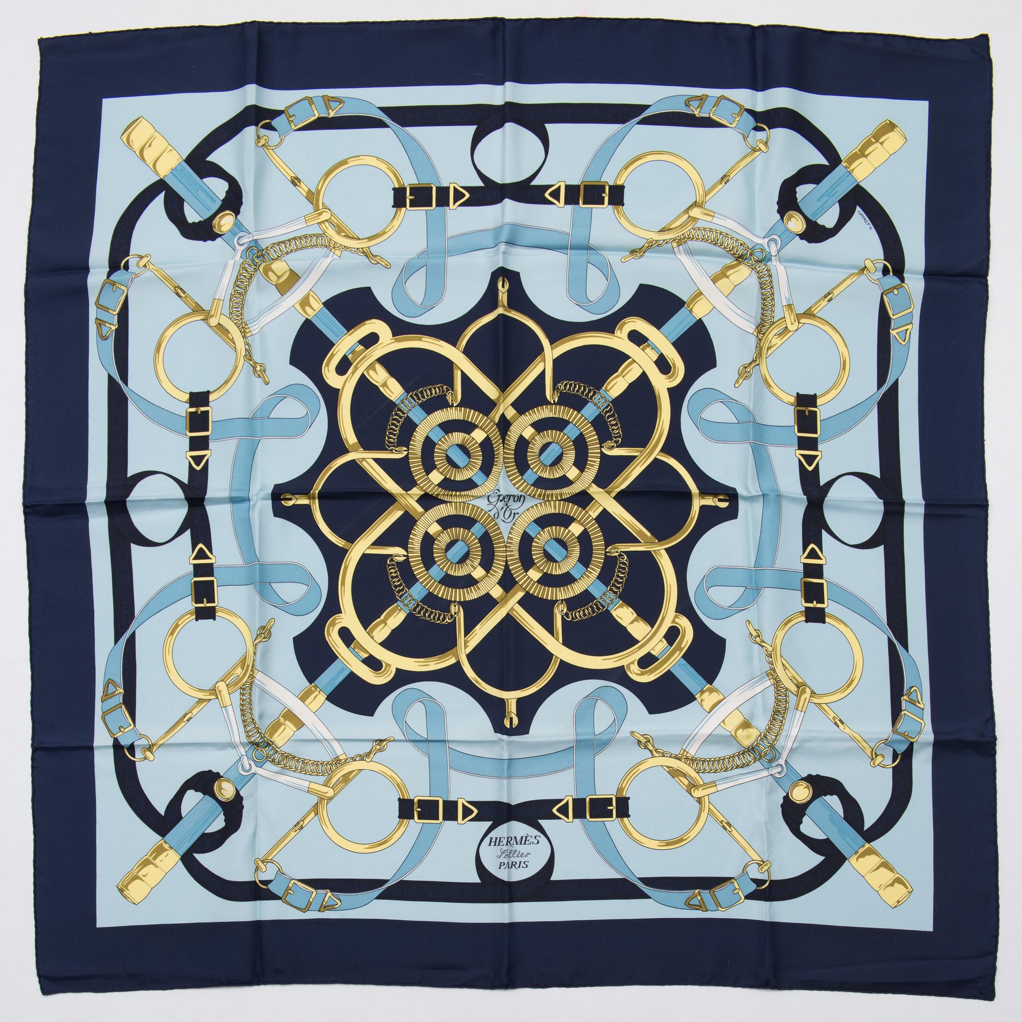 SCARF, "Eperon d'Or", Hermès.
