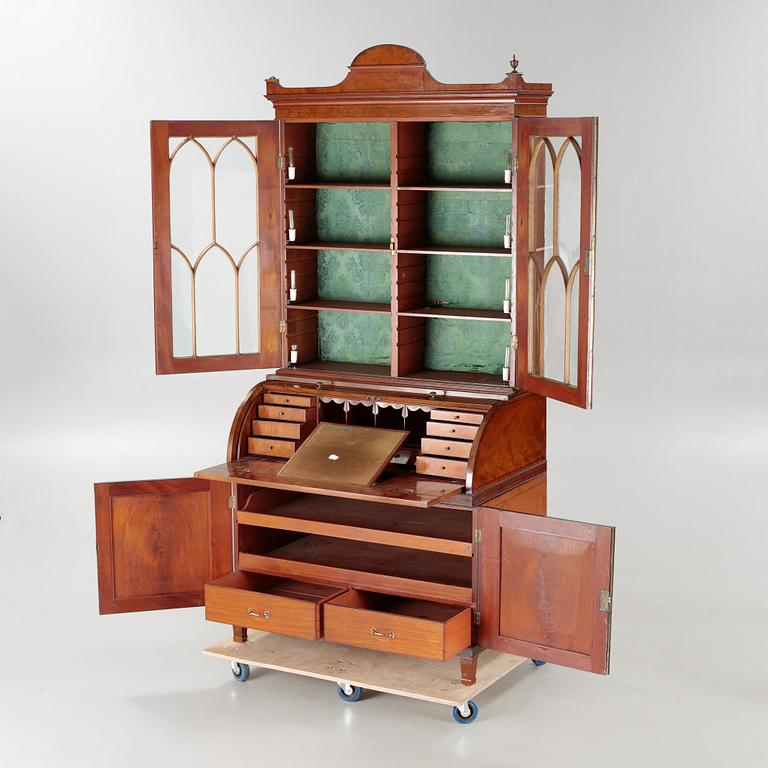 A  rolltop desk from Denmark / Northern Germany, made in the early 19th and 20th century.