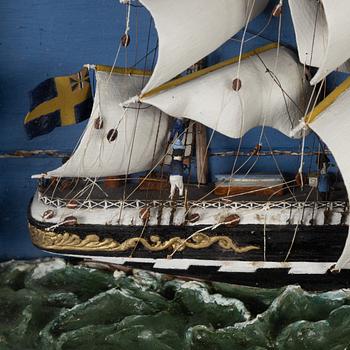 Diorama, omkring 1900.