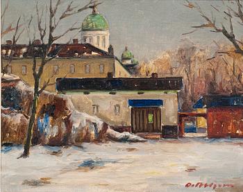 617. Olavi Ahlgren, VIEW FROM HELSINKI.