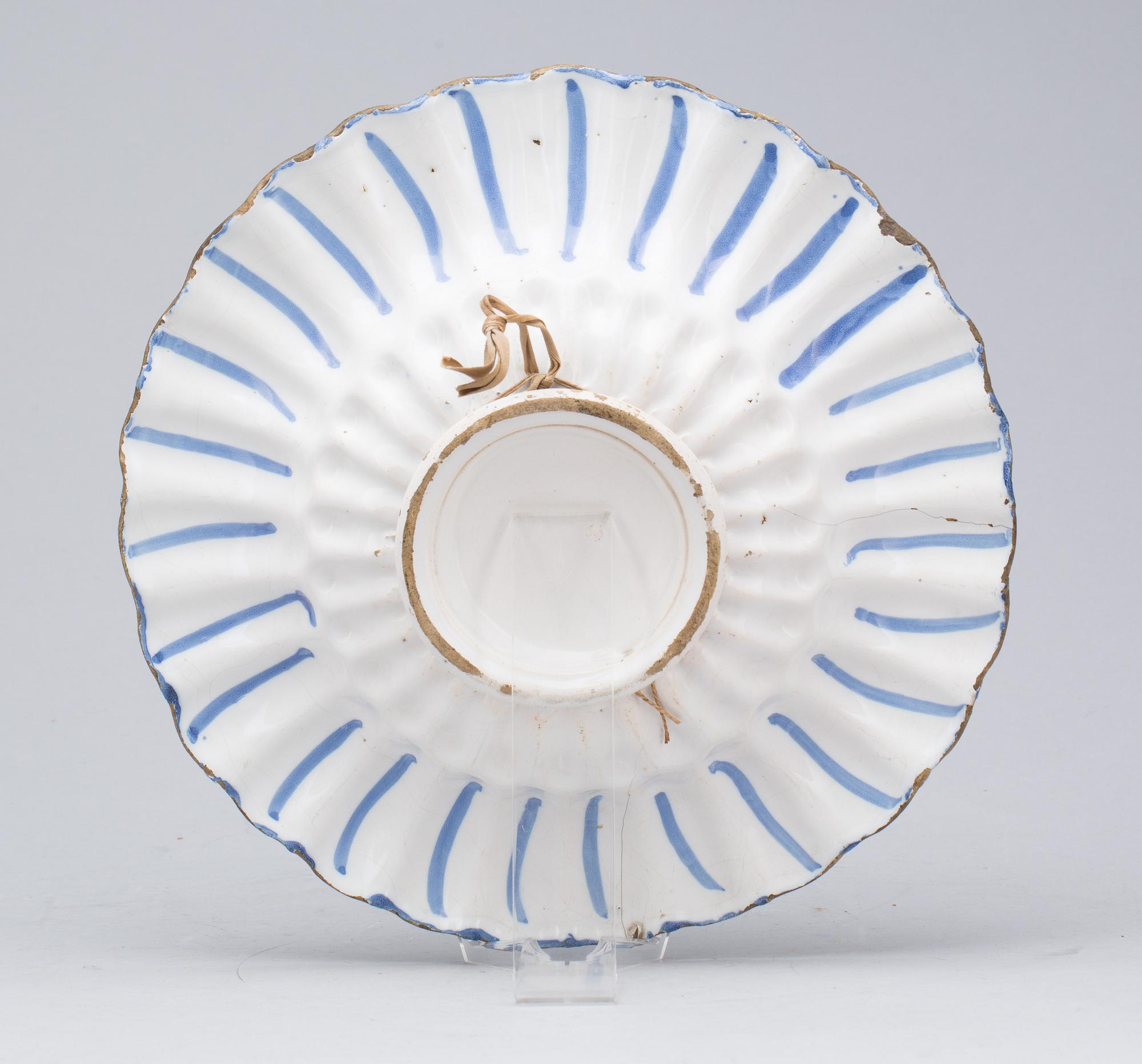 FAT, fajans, Holland, 1600/1700-tal.