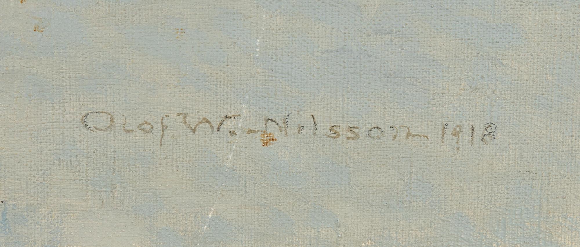 Olof Walfrid Nilsson, Winter Evening.