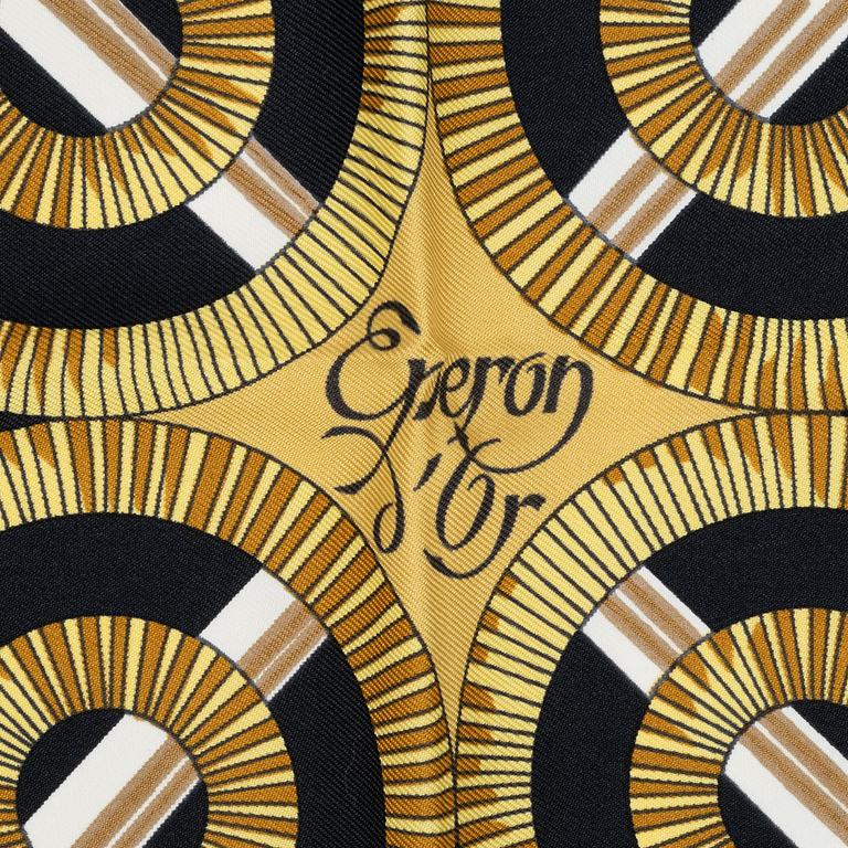 Hermès, scarf, "Eperon D'or".