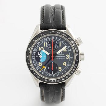 Omega, Speedmaster, Day-Date, Chronograph, Wristwatch, 39 mm.