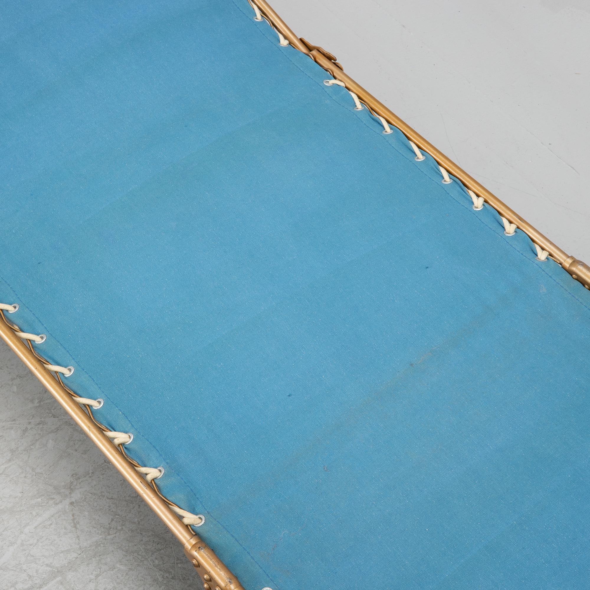 Sun loungers, a pair, Chantazur, France, circa mid-20th century.