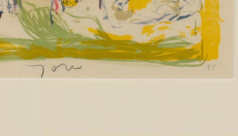 Asger Jorn, "Les Suedoises s'amusent"(The Swedish women are having fun).