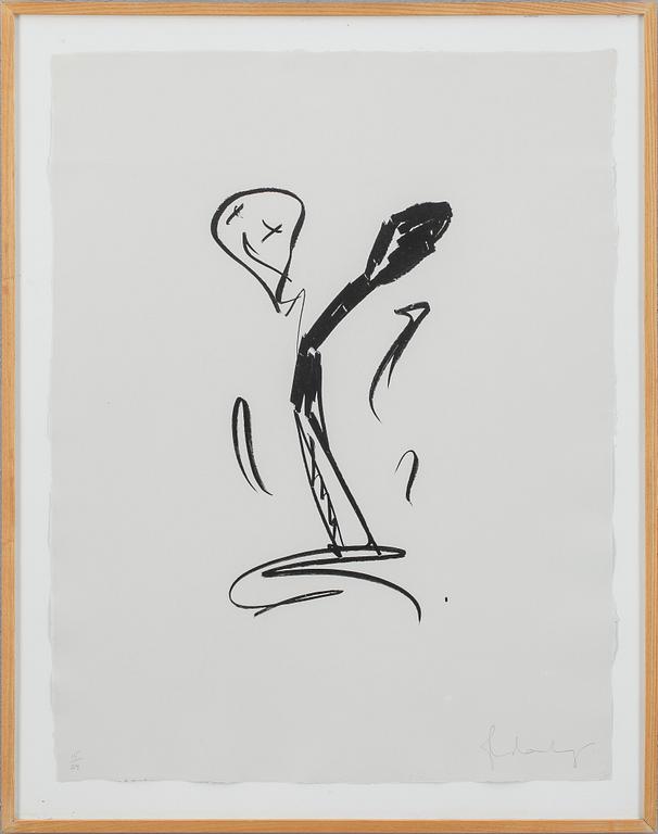 CLAES OLDENBURG, färglitografi, sign och numr 15/25.