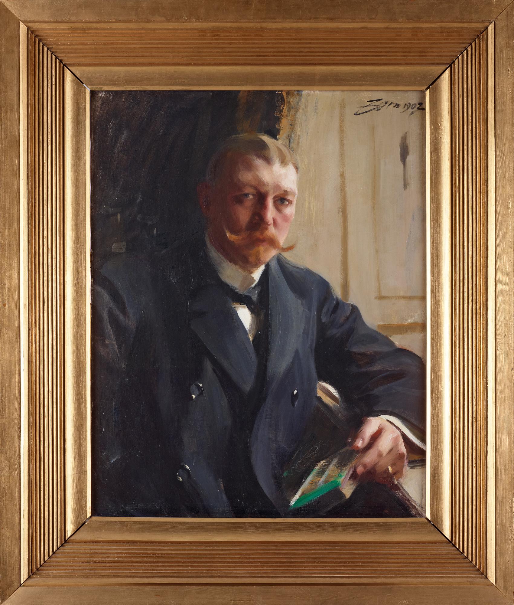 Anders Zorn, Portrait of Franz Heiss.