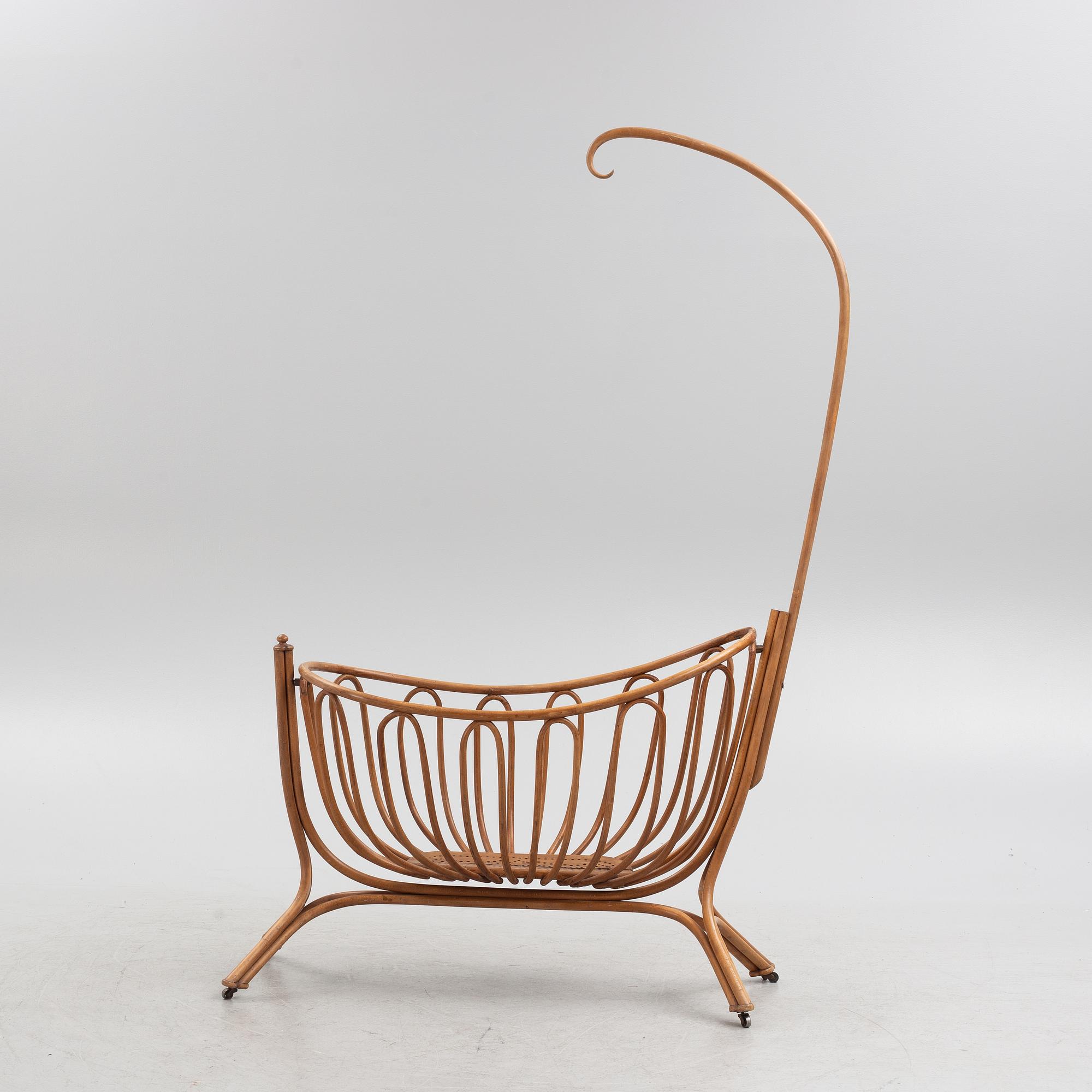 Thonet, a baby bed, circa 1900.