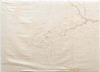 Sidenbroderi, Kina, sent 1900-tal.