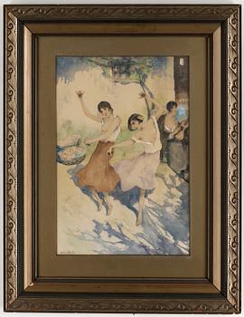 Allan Österlind · ALLAN ÖSTERLIND, blandteknik, signerad.