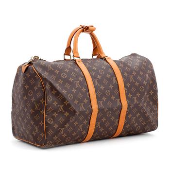 LOUIS VUITTON, a monogram canvas weekendbag, "Keepall  50".