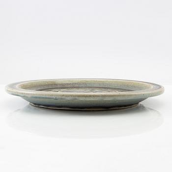 Gunnar Nylund, Bowl, Bing & Grøndahl, unique, 1926-28 Denmark.