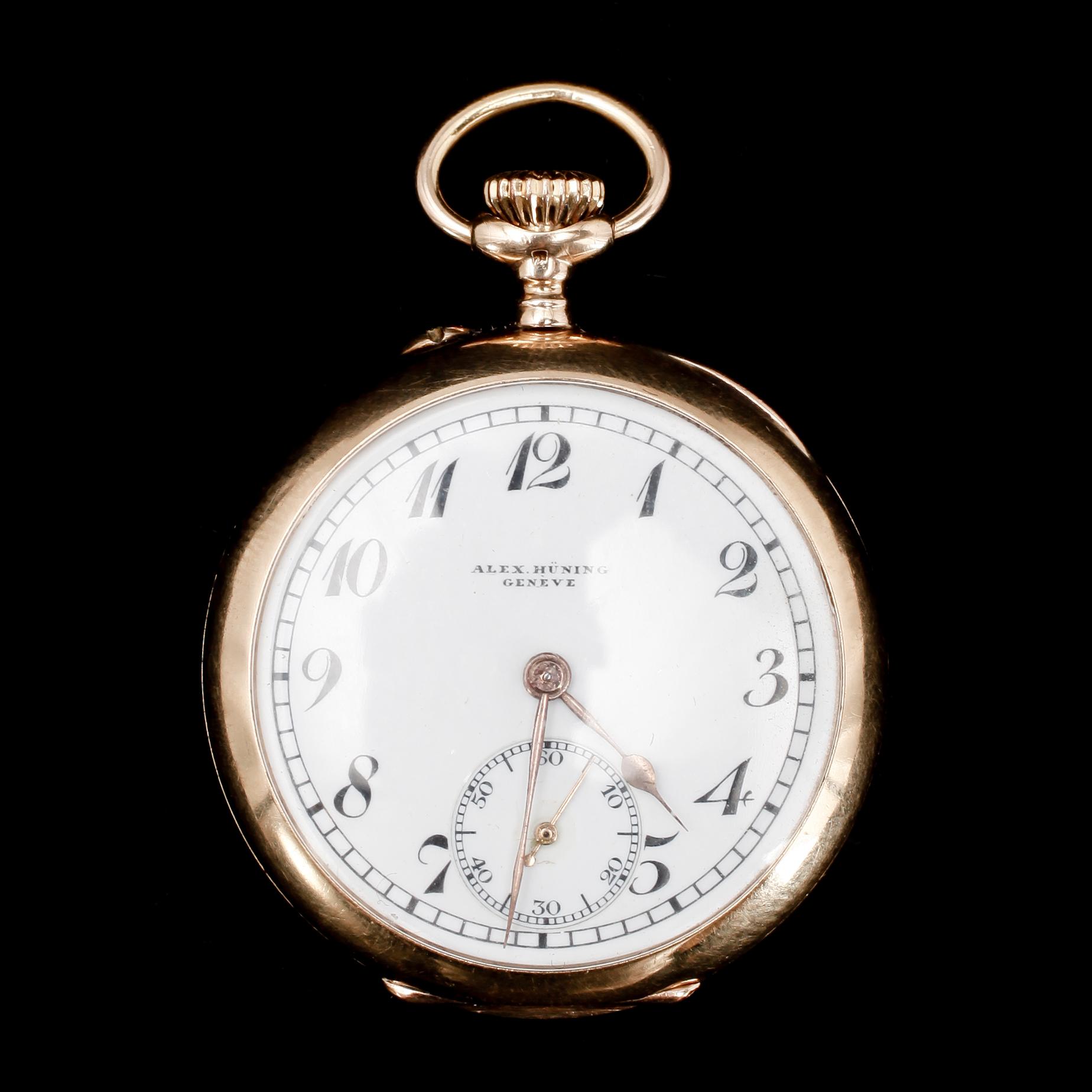 FICKUR, 14 k, sekelskiftet 1900.