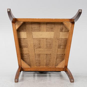 Karmstolar, ett par, empire, Sydsverige, 1800-talets första hälft.