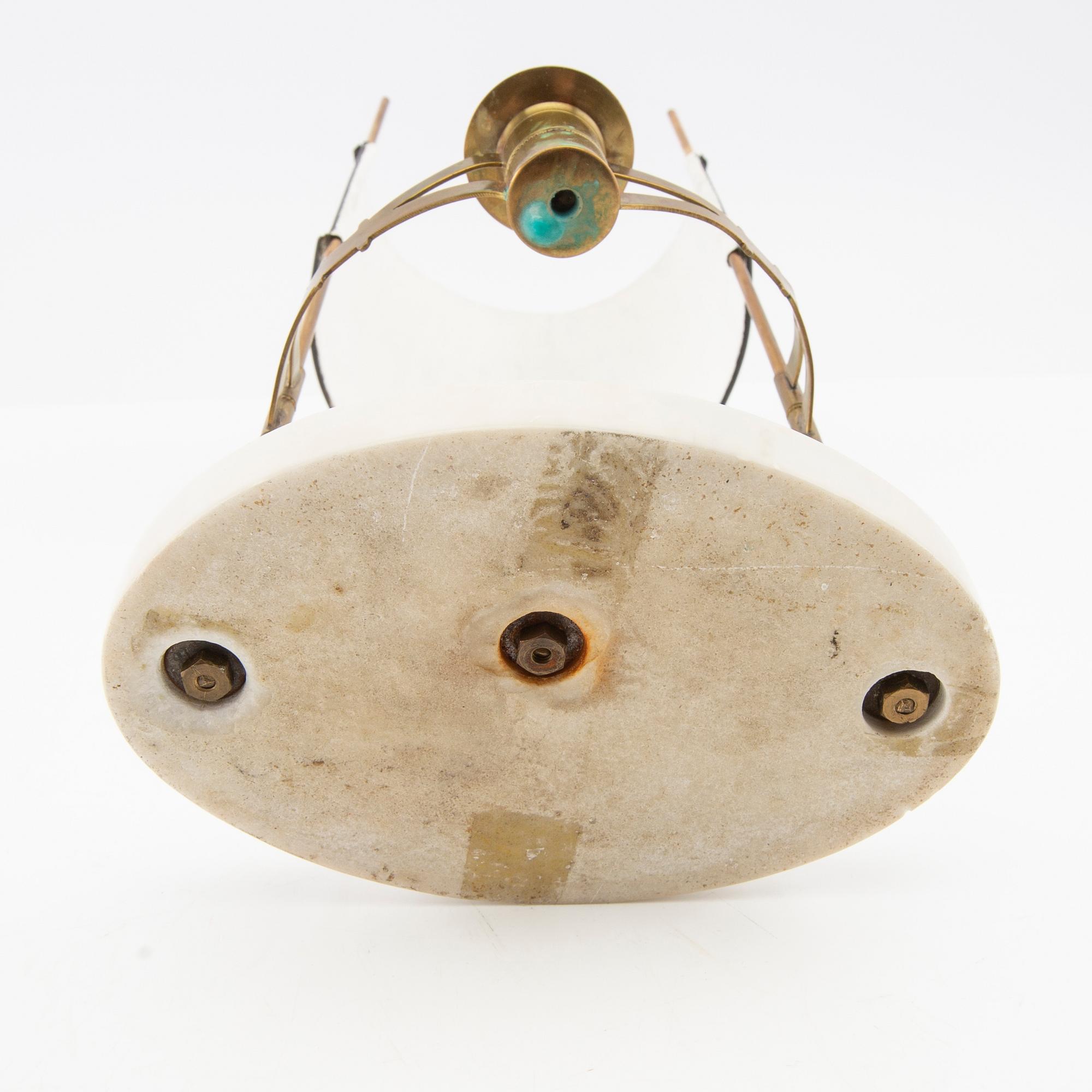 Läsljusstake, empire 1800-tal.