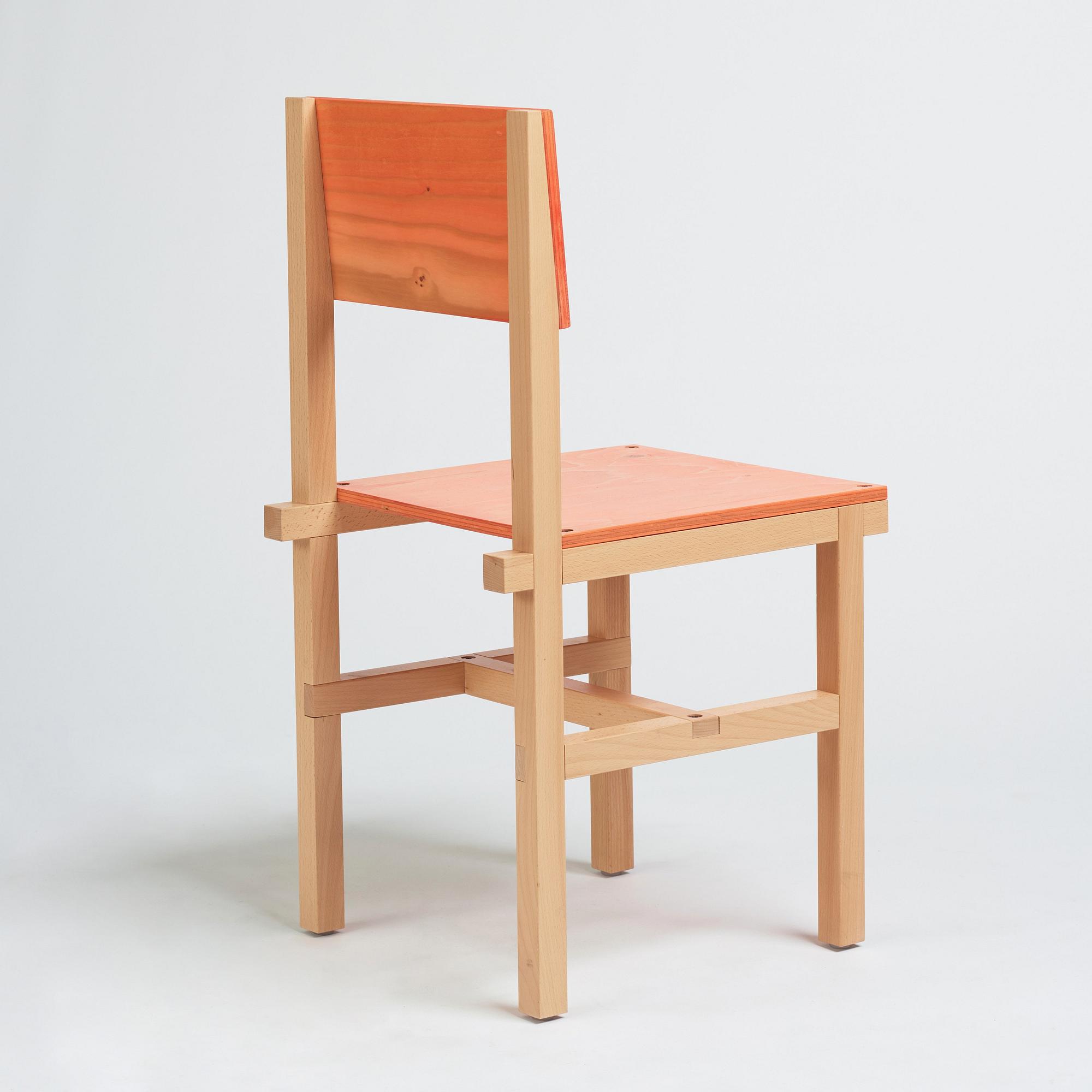 Fredrik Paulsen, "Röhsska", stol, unik prototyp, Blå Station 2019.