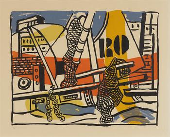 Fernand Léger, "Le port de Trouville".