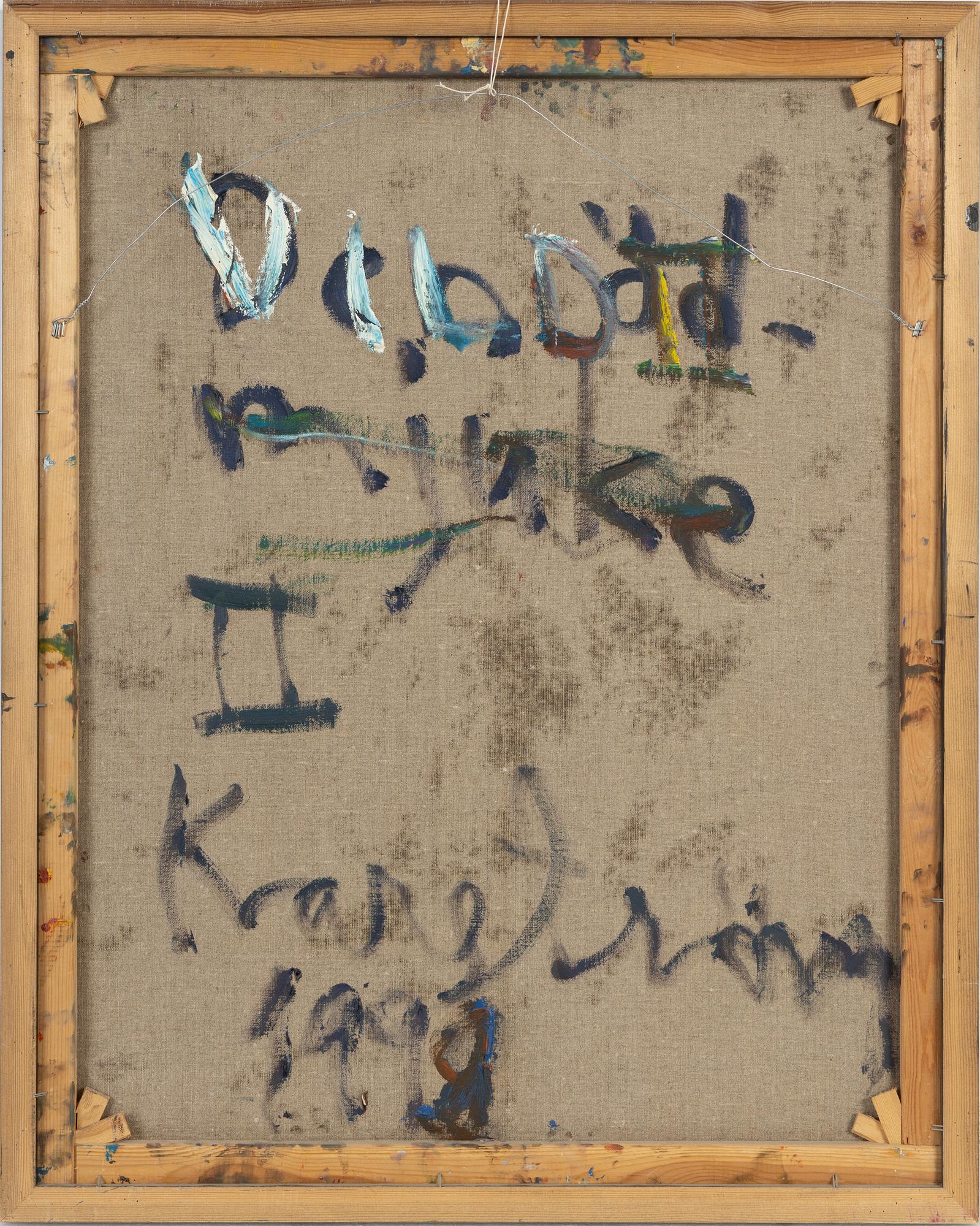 Mauritz Karström, oil on canvas, signed. Signed and dated 1999 verso.