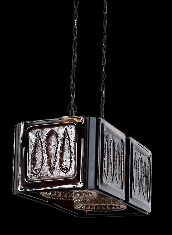 TAKLAMPA, glas, 1960-/70-tal.