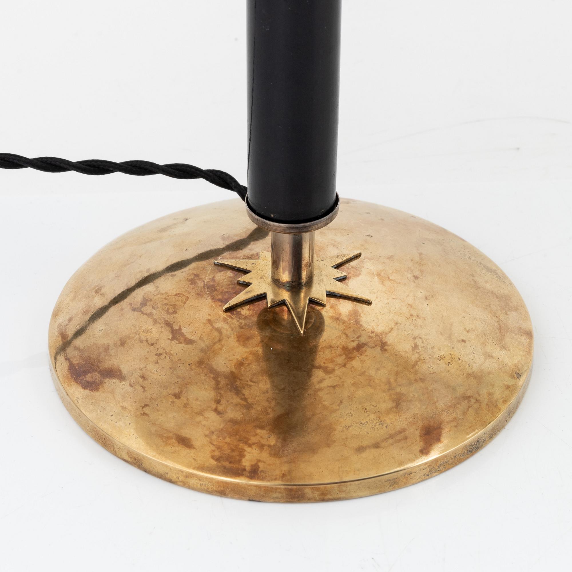 Harald Notini, a pair of table lights, Arvid Böhlmarks Lampfabrik, 1930s.