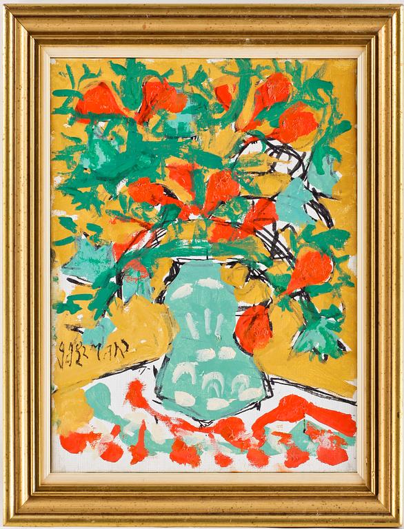 UNO VALLMAN, olja på duk, signerad.