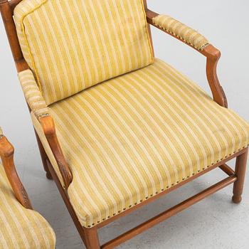 A pair of chairs, first half of the 20th Century.