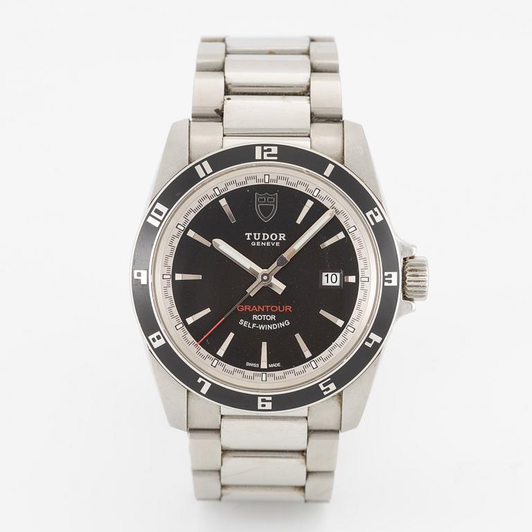 Tudor, Grantour, wristwatch, 42 mm.