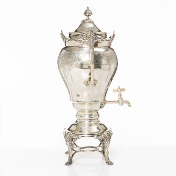 Tekök, silver, rokokostil, 1900-tal.