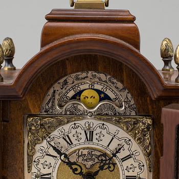 A second half of the 20th century mantel clock, John Thomas, London.