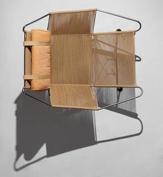 Hans J. Wegner, "Flag Halyard / Snørestolen", easy chair, Getama, Denmark, reportedly 1950s.