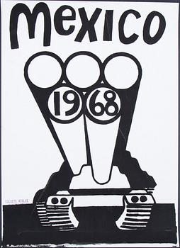 Political art, 8 posters from Sweden.