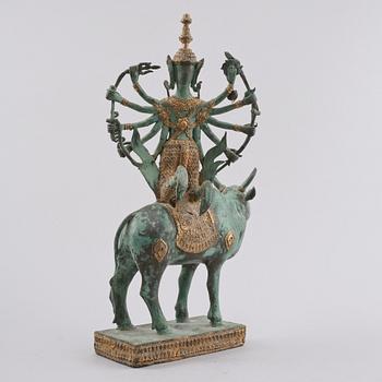 SKULPTUR, brons, orientalisk, 1900-tal.