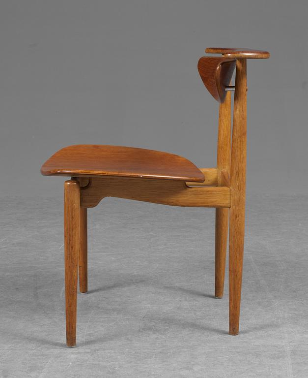 FINN JUHL, stol, Bovirke, Danmark 1950-60-tal.