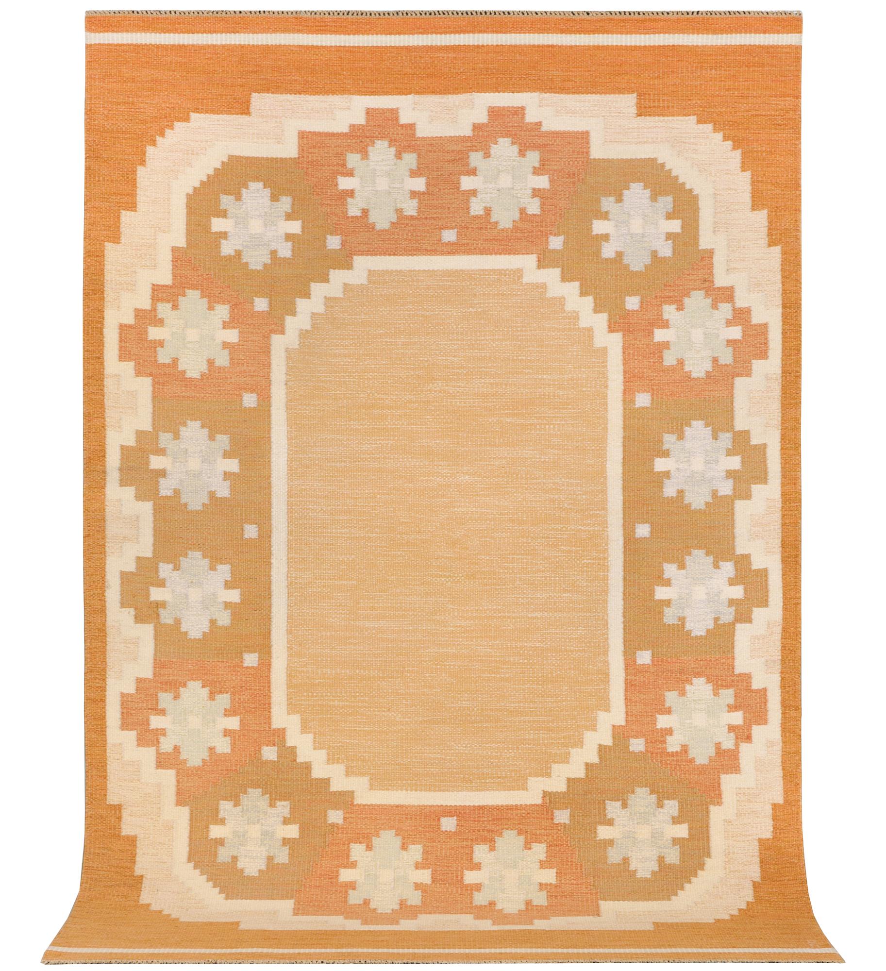 Anna-Johanna Ångström, a flat weave carpet, c. 309 x 198 cm.