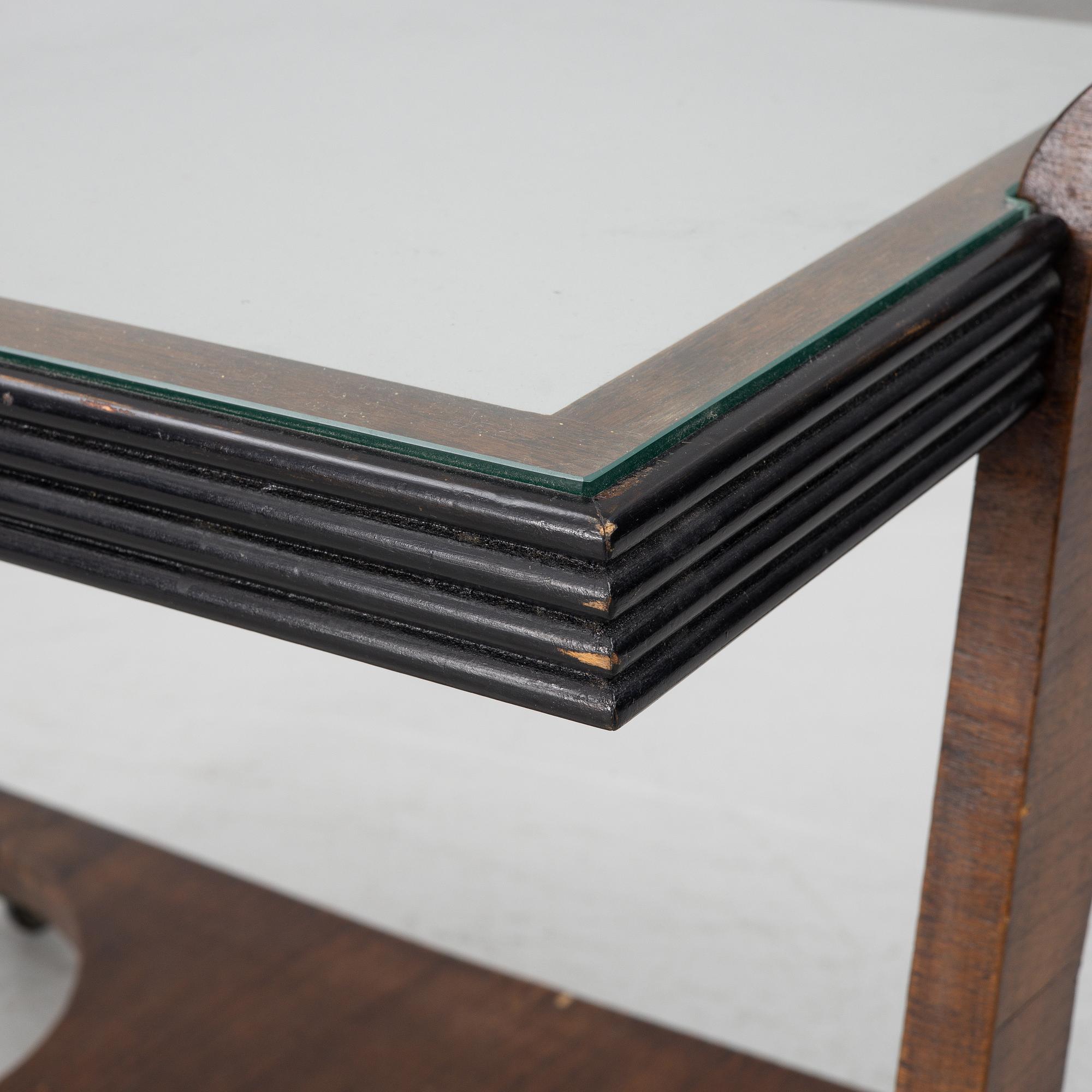 Italian designer, a serving trolley, mid-20th century.