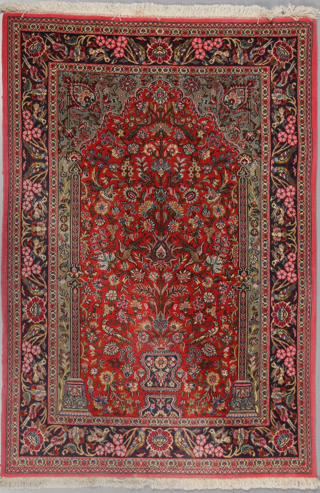 BÖNEMATTA, orientalisk, 154x105 cm, 1900-talets mitt/andra hälft.